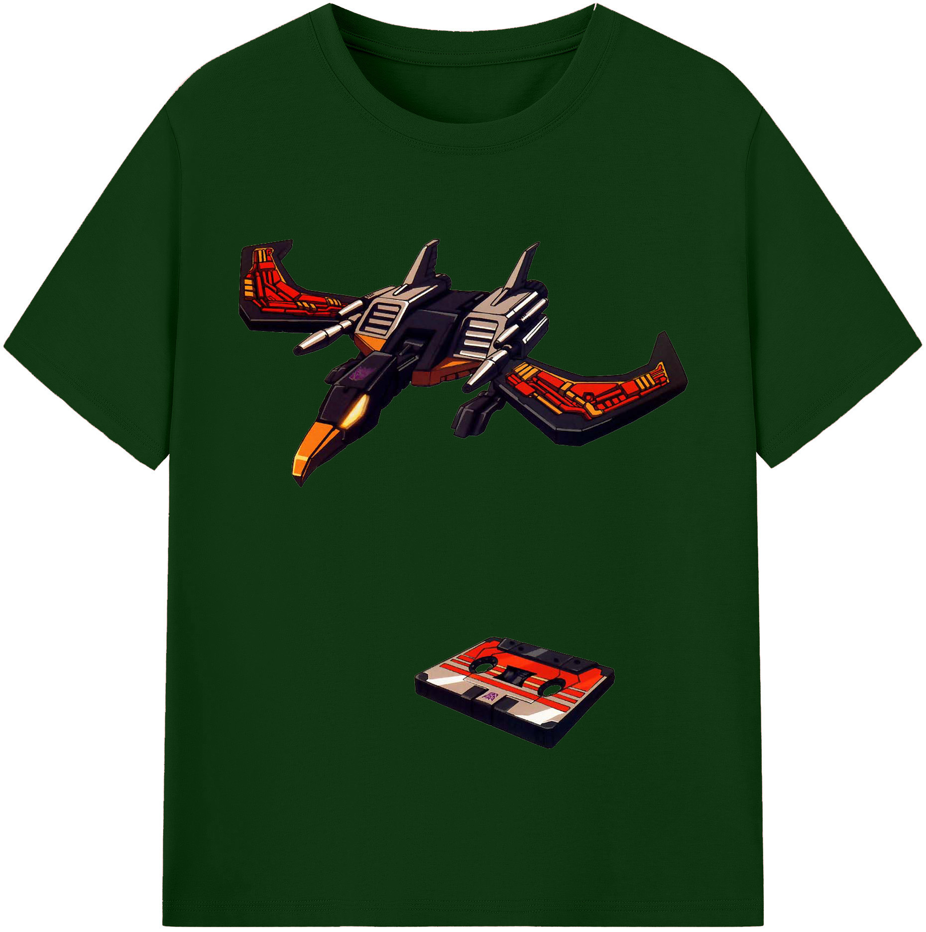 （画像用）  綿100％半袖Tシャツ（フロントプリント）